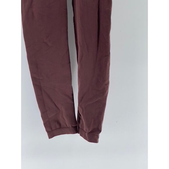 REFORMER Women's Brown Fitted Scoop-Neck Pilates Cutout-Back Jumpsuit SZ XS - Picture 10 of 14